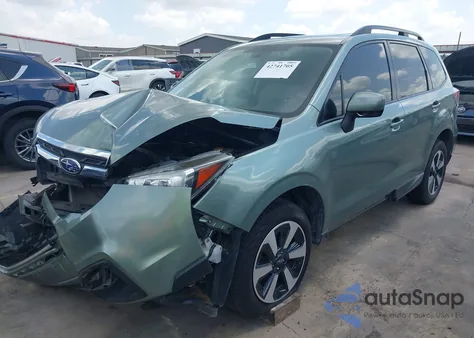 2017 Subaru Forester 2.5I Premium из США, поврежденный, VIN JF2SJAGC5HH560915